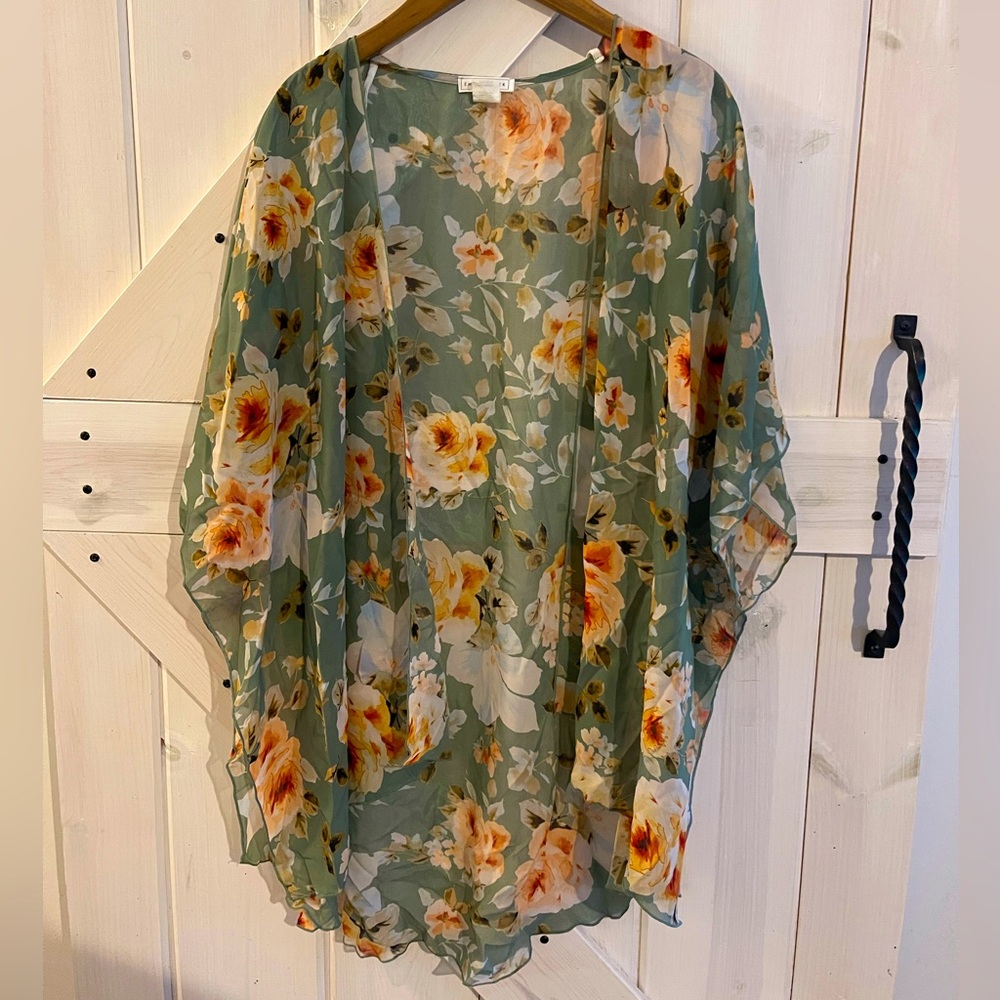 Floral kimono